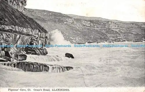 R448680 Pigeons Cave Gt Ormes Head Llandudno G R Thompson 201422 The Post Card K