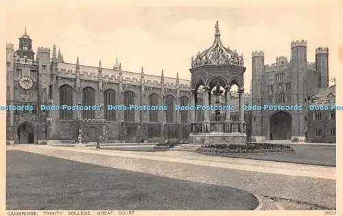 R453958 Cambridge Trinity College Great Court 59029 Photochrom Co