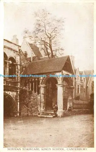 R452531 Norman Staircase Kings School Canterbury K Fullagar