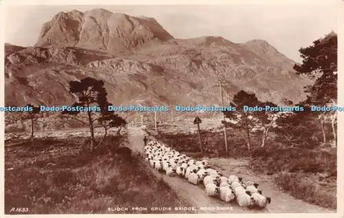 R448682 A 1693 Slioch from Grudie Bridge Ross Shire The Best of All Series J B W