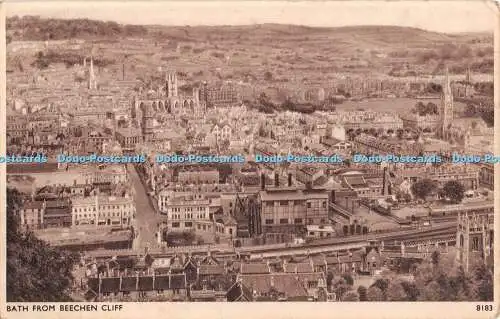 R454087 Bath from Beechen Cliff E A Sweetman Solograph Series De Luxe Photogravu
