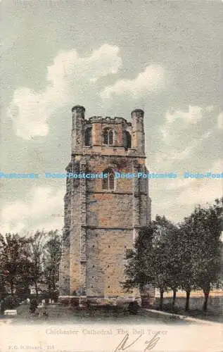 R450936 Chichester Cathedral The Bell Tower F G O Stuart 1904