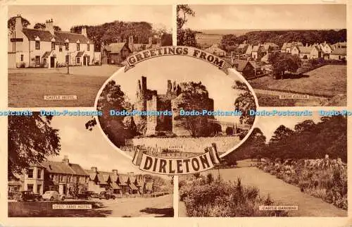 R454176 Grüße aus dem Dirleton Castle Open Arms Hotel M und L National Serie M