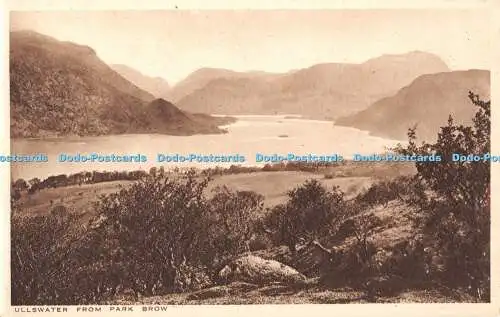 R454210 Ullswater von Park Brow G P Abraham