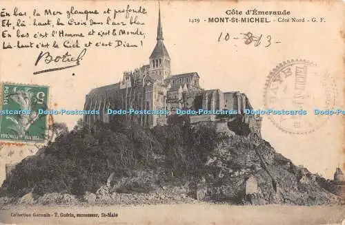 R448981 Cote dEmeraude 1429 Mont St Michel Cote Nord G F Collection Germain T Gu