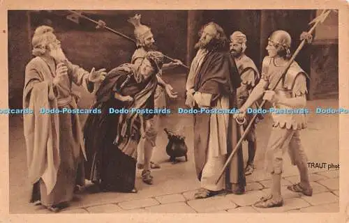 R451021 Begegnung nach der Verleugnung F Bruckmann Nr 48 Traut Phot Gesellschaft