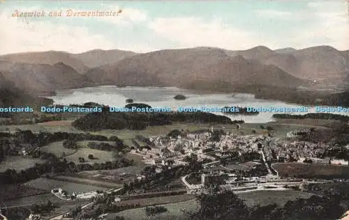 R454256 Keswick and Derwentwater Valentines Series 1906