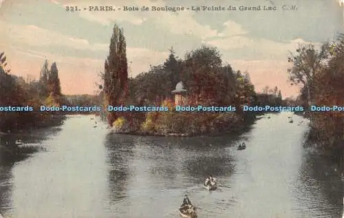 R454389 Paris Bois de Boulogne La Pointe du Grand Lac C M