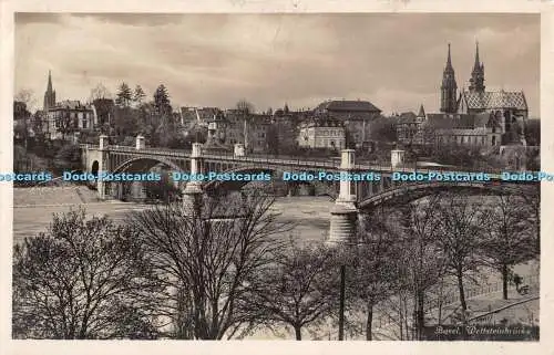 R451200 Basel Wettsteinbrücke Photoglob