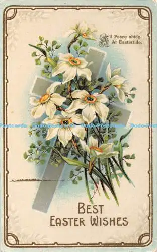 R453036 Beste Osterwünsche Alle Frieden bleiben Serie 14470 Grußkarte Postkarte