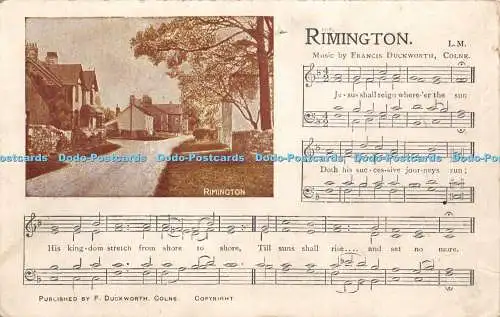 R454686 Rimington L M Francis Duckworth Colne Mr Duckworths Hymn Tunes Near 20