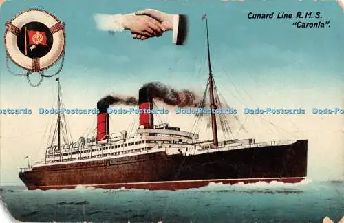 R455023 Cunard Line R M S Caronia