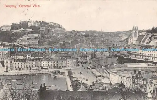 R455092 Torquay General View 1908