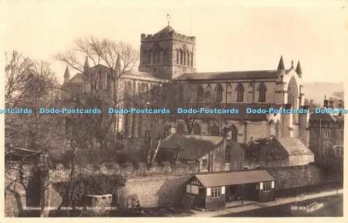 R455154 Hexham Abbey from the North West DD 93 Walter Scott RP