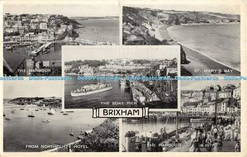 R455159 Brixham K 8977 Silveresque Valentines 1958 Multi View