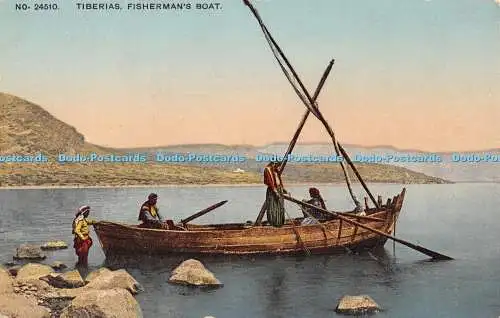 R455441 Nr 24510 Tiberias Fischerboot Förderung des Christentums unter Juden