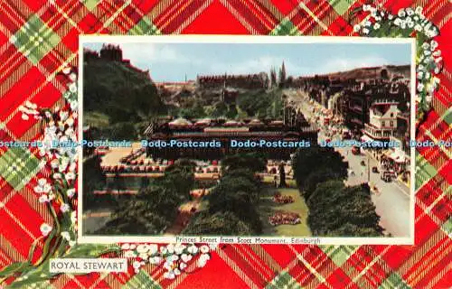 R455734 Royal Stewart Princes Street from Scott Monument Edinburgh M and L Natio