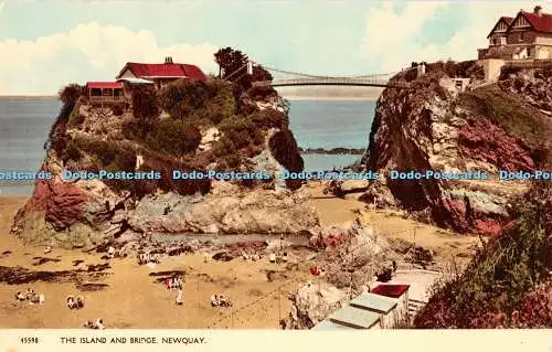 R455790 45598 The Island and Bridge Newquay Harvey Barton