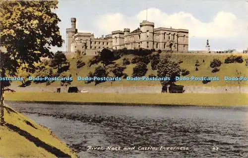 R455846 River Ness and Castle Inverness 43 M und L National Series 1961