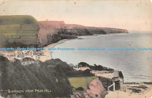 R455886 Sidmouth from Peak Hill 1908