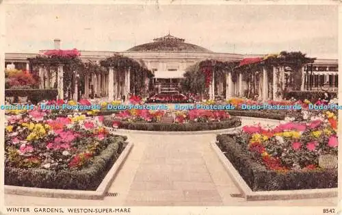 R455889 Winter Gardens Weston Super Mare 8542 Solograph Series De Luxe Photograv