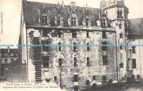 R455931 Artaud et Nozais 295 Chateau de Nantes Grand Logis et Donjon XVe siecle