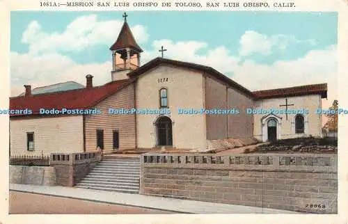 R445957 1081A Mission San Luis Obispo de Toloso San Luis Obispo Calif 28068 M Ka