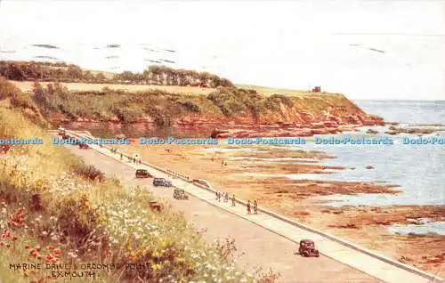 R456091 Exmouth Marine Drive und Orcombe Point J Salmon 1948