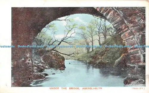 R456146 Aberglaslyn Under the Bridge C I C L The Renshaw Series Photo D K