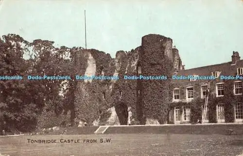 R456397 Tonbridge Castle aus S W Dainty Serie 1909