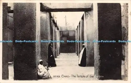 R456636 Cairo The Temple of the Sphinx The Oriental Commercial Bureau No 431