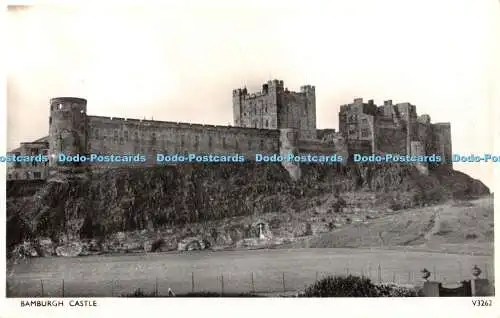 R456723 Bamburgh Castle Photochrom
