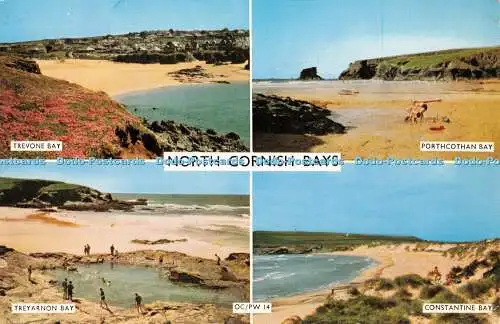 R459053 North Cornish Bays OC PW 14 Camel Cards Colin Richardson Printers 1971 M