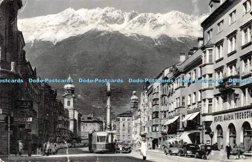 R456871 Innsbruck Maria Theresien Straße mit Nordkette K T V Chizzali