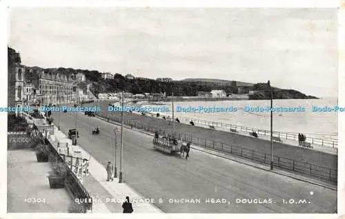 R456875 I o M Douglas Queen Promenade und Onchan Head J Salmon