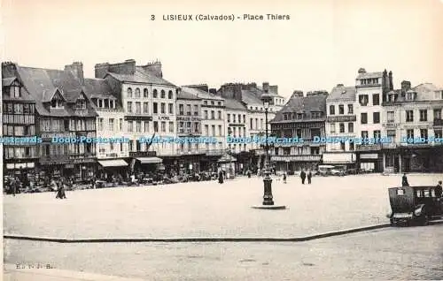 R459353 3 Lisieux Calvados Place Thiers J B J Bourgogne