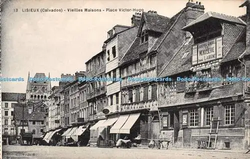 R459354 13 Lisieux Calvados Vieilles Maisons Place Victor Hugo J B J Bourgogne