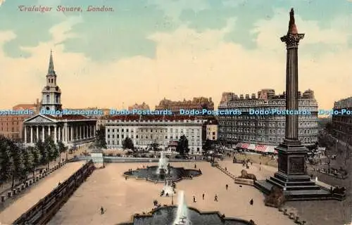 R457112 London Trafalgar Square Serie Nr. 11 Postkarte