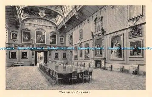 R459412 Waterloo Chamber Tuck State Apartments Windsor Castle Serie B