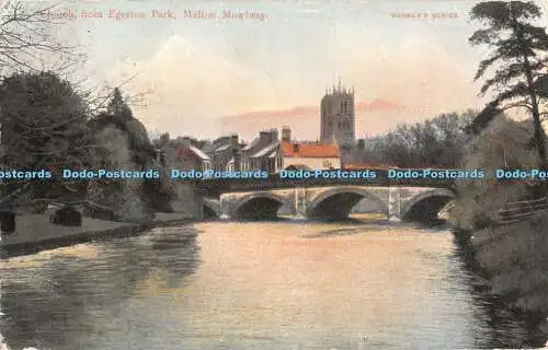 R459461 Kirche aus Egerton Park Melton Mowbray Warners Serie J und S Nr. 1671 1