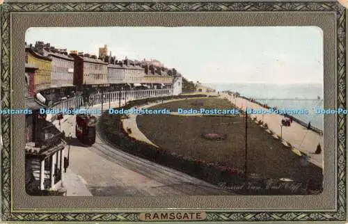 R457238 Ramsgate General View Eastcliff Tuck Framed Gem Glosso Series I 702