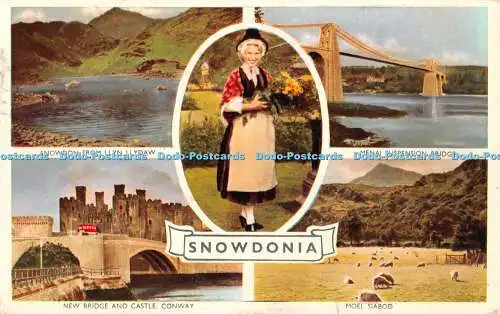 R459579 Snowdonia M und L National Series 1961 Multi View