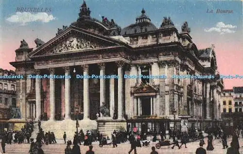 R457304 Bruxelles La Bourse N Sch Br Ed