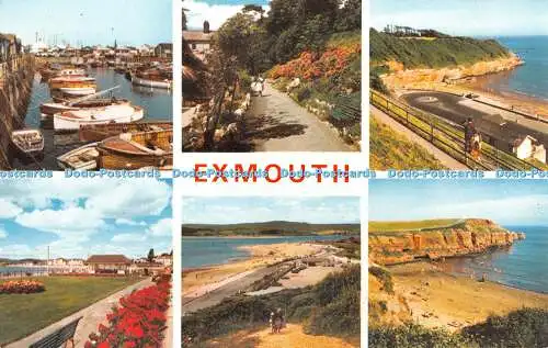 R459626 Exmouth Jarrold Hafen Madeira Spaziergang Orcombe Point Sea Front Bottom cent