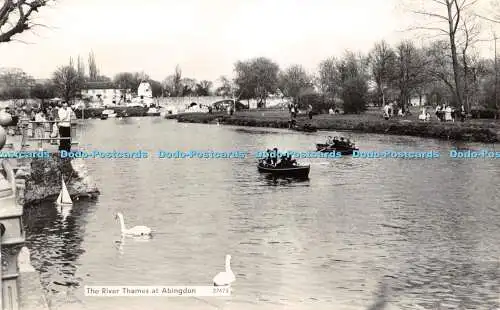 R457402 Die Themse bei Abingdon RP Postkarte