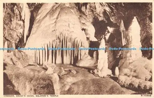 R459696 Cheddar Goughs Caves Solomons Temple B 15390B Photochrom