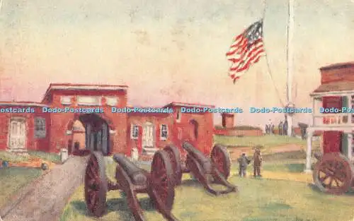 R457449 Fort McHenry Helen A F Penniman Art Photo Engraving Company Reese Press
