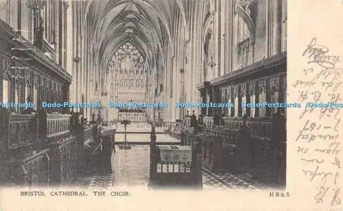 R457479 Bristol Cathedral The Choir H B und S