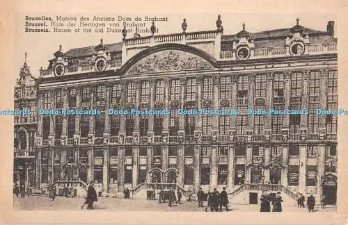 R459788 Brüsseler Haus der alten Herzöge von Brabant Bruxelles Brussel Maison des