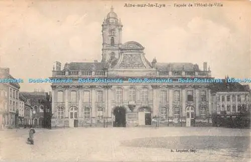 R457512 Aire Sur La Lys Facade de l Hotel de Ville A Lequien M T Imprimeur